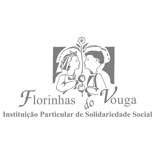 logo Florinhas do Vouga preto e branco