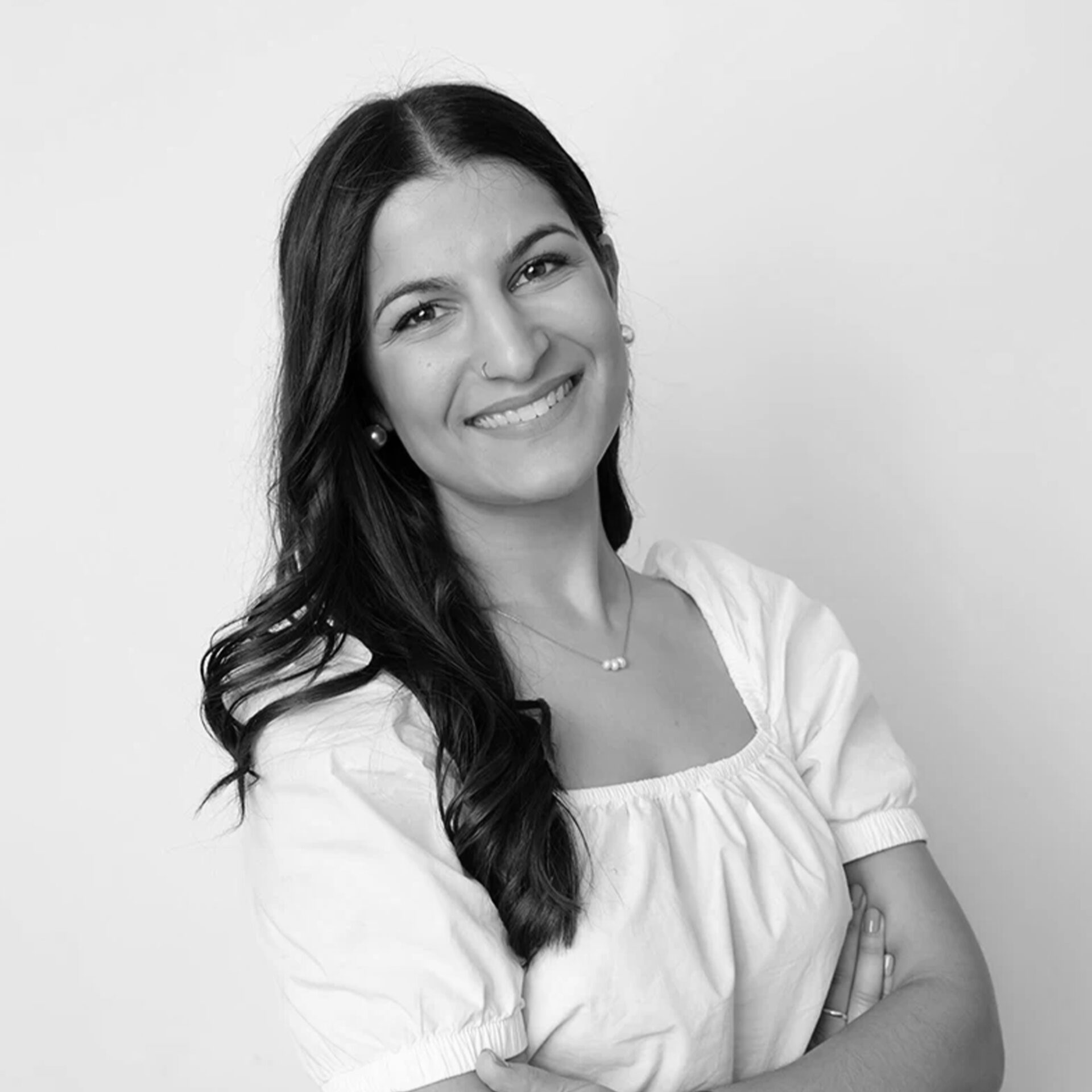 Manuela Pereira escritora preto e branco